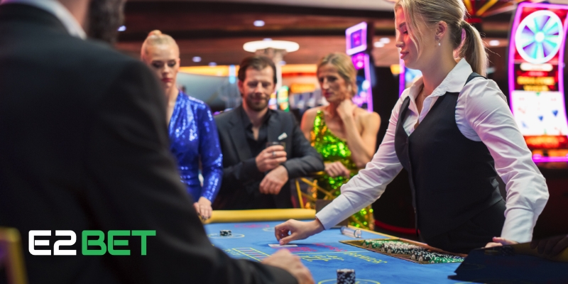 Chơi Baccarat E2BET: Sòng Bài Trực Tuyến Đưa Trải Nghiệm Thực Thụ Về Nhà 1 Tổng quan về trò chơi Baccarat